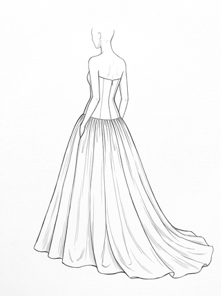 Bespoke Gown for S. M.