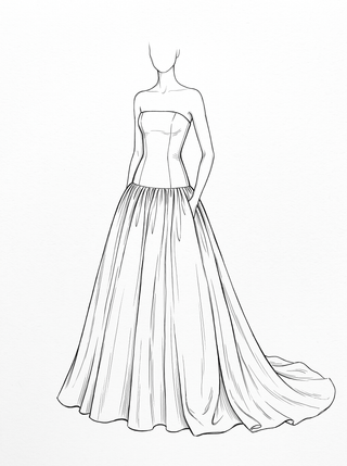 Bespoke Gown for S. M.